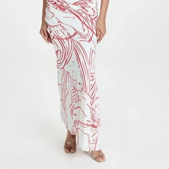 NWT Christopher Esber - Sculpted Twisted Tank Dress In Odyssey Print - Picture 5 of 13